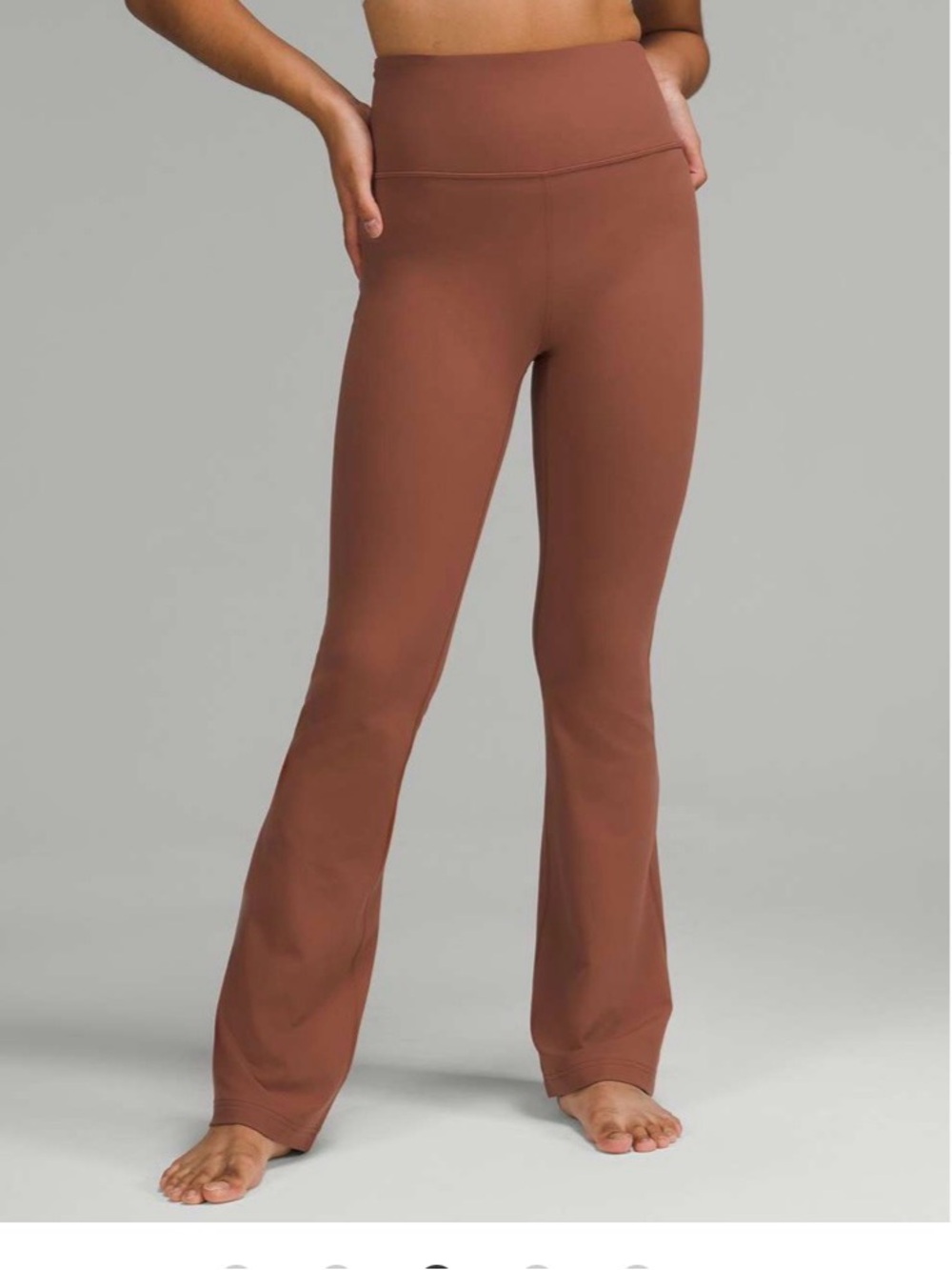 Lululemon Groove Super-High-Rise Flared Pant Nulu
Ancient Copper